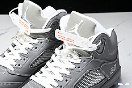 Grey' 5 Jordan Retro 'Wolf 136027-005 1202